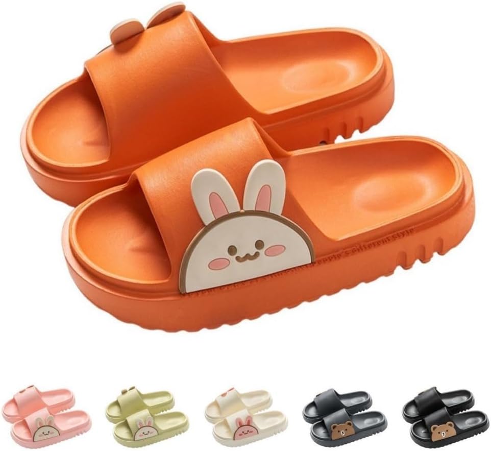 

Милые шлепанцы-зайчики Albiva, оранжевый