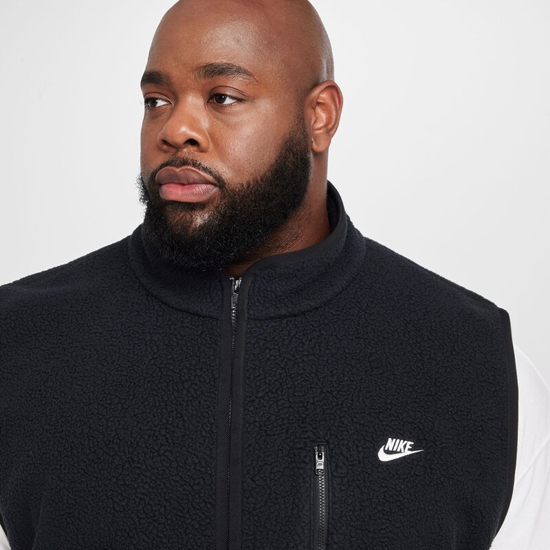Жилет спортивный клубный зимний Nike, черный — фото 4