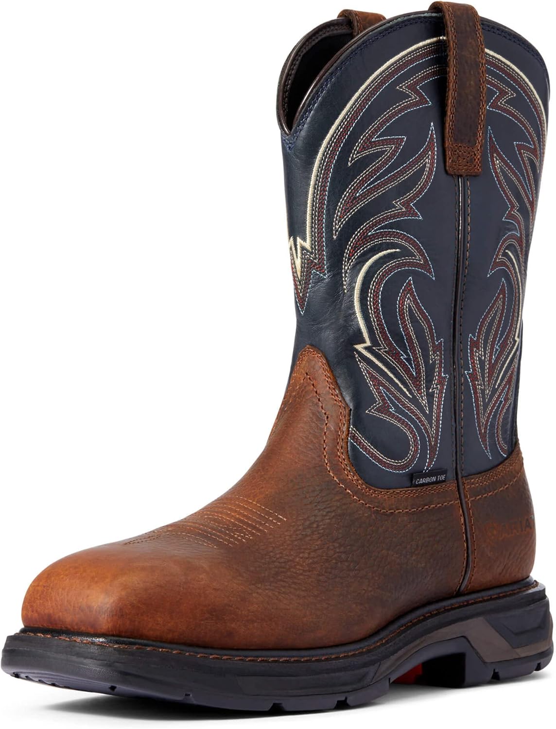 Ботинки ARIAT WorkHog XT Cottonwood с углеродным носком, синий/коричневый