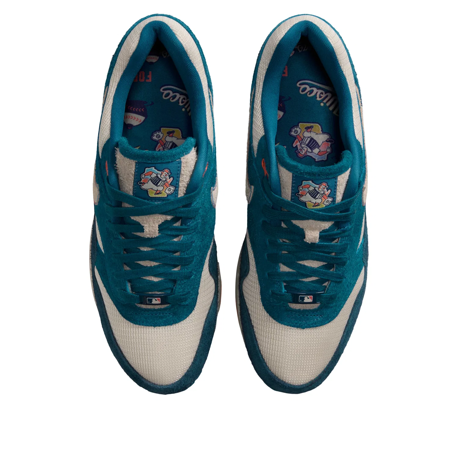 Кроссовки Nike Air Max 1 'Brewers' IQ2938-400, синий — фото 3