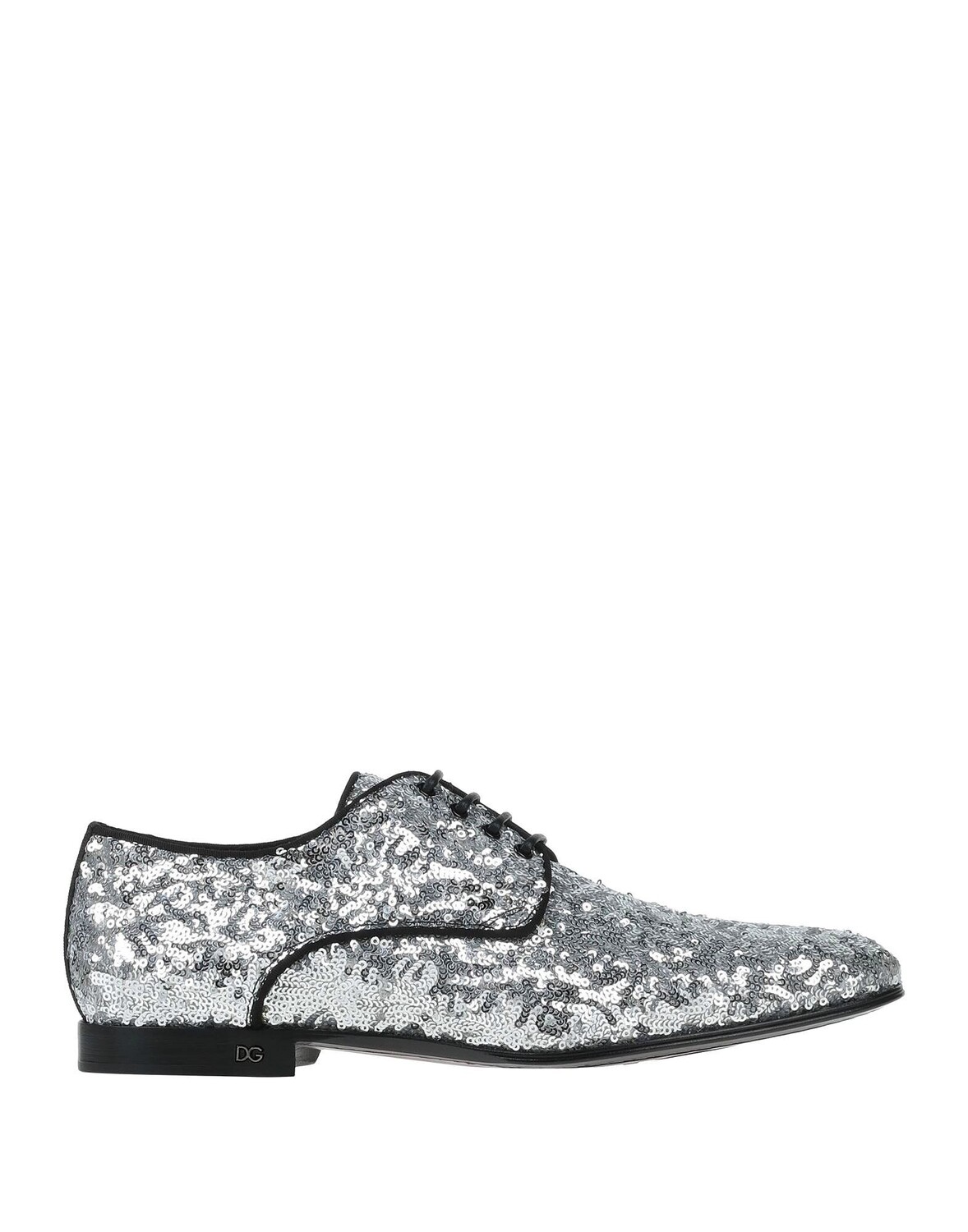 

Туфли на шнуровке Dolce&Gabbana, серебро