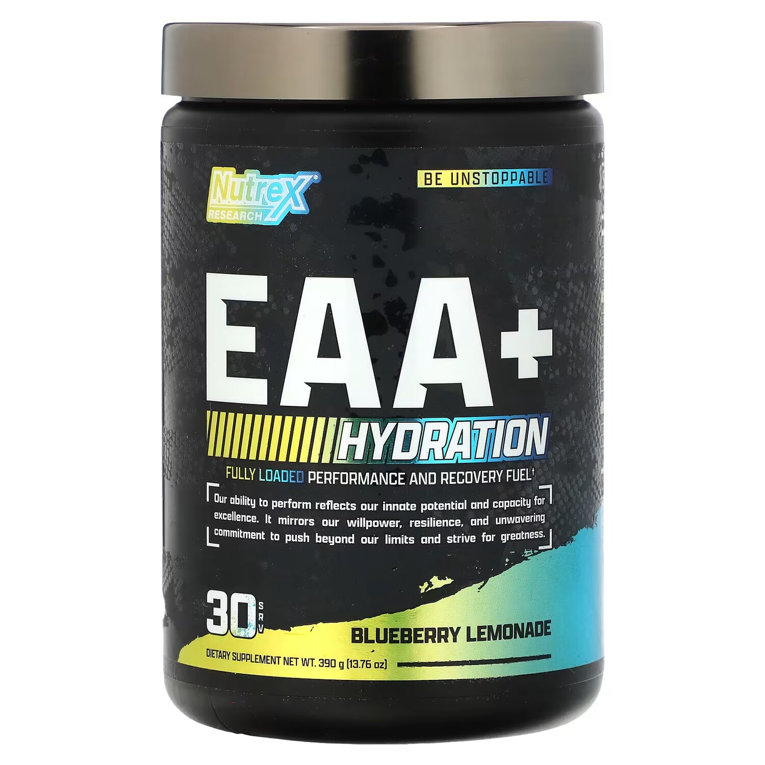 

Добавка Nutrex Research EAA+ Hydration черничный лимонад, 390 г