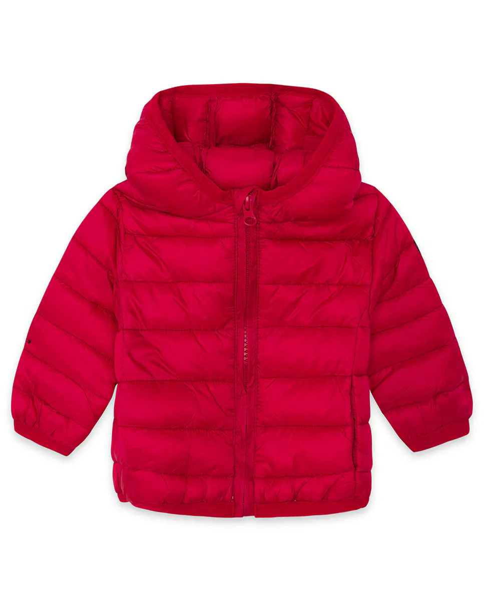 

Красная детская парка с капюшоном Canada House