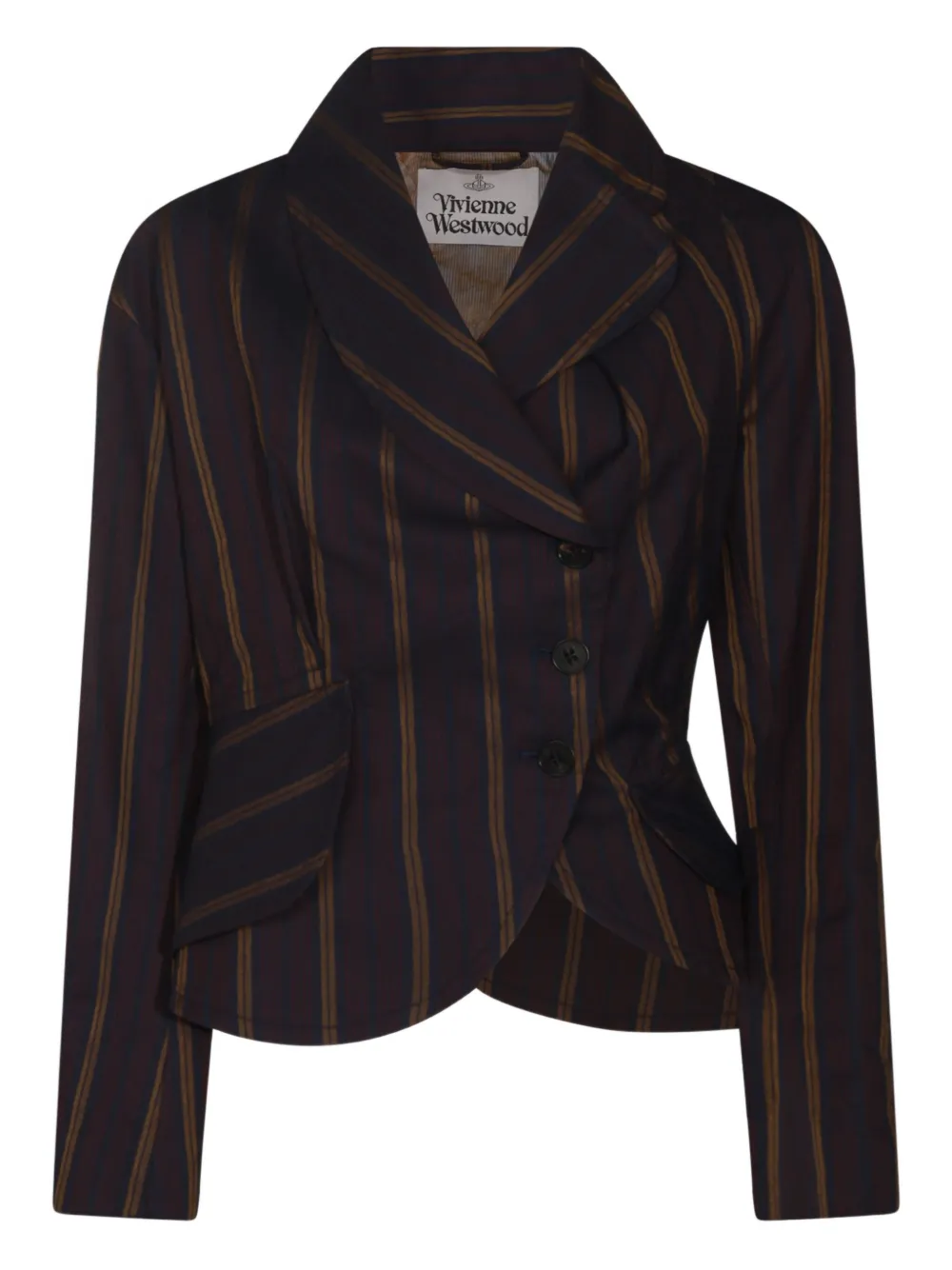 

Полосатая куртка Stormy Vivienne Westwood, красный