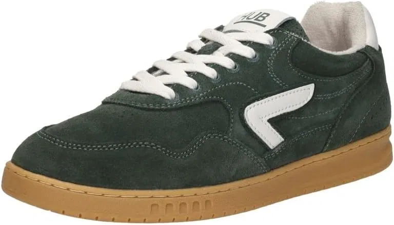 Мужские кроссовки HUB Footwear Vancouver Sage Green Off White Gum — фото 2
