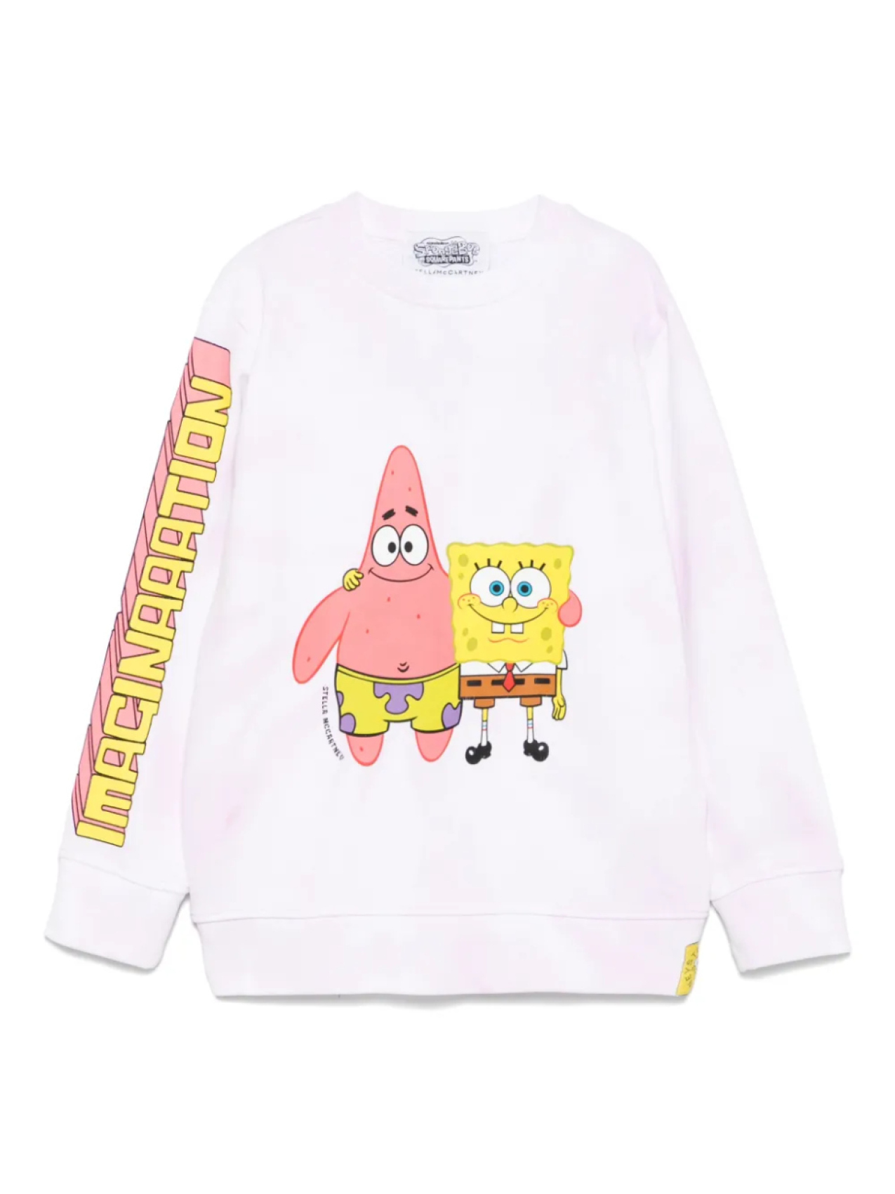 

Толстовка с принтом тай-дай Stella McCartney Kids x SpongeBob SquarePants, розовый