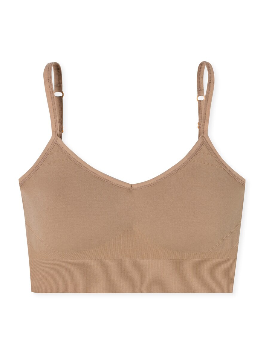 

Бюстгальтер SCHIESSER Bralette Bra Casual Seamless, бежевый