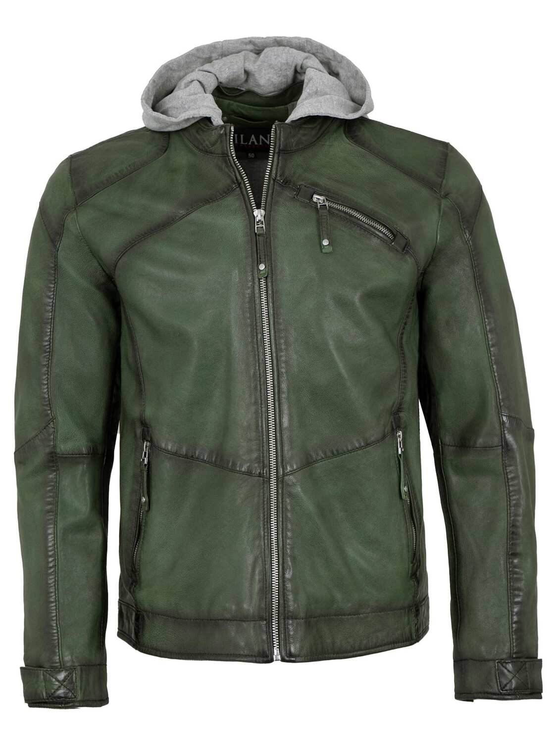 

Jilani Межсезонная куртка 'Karl' в темно-зеленом цвете