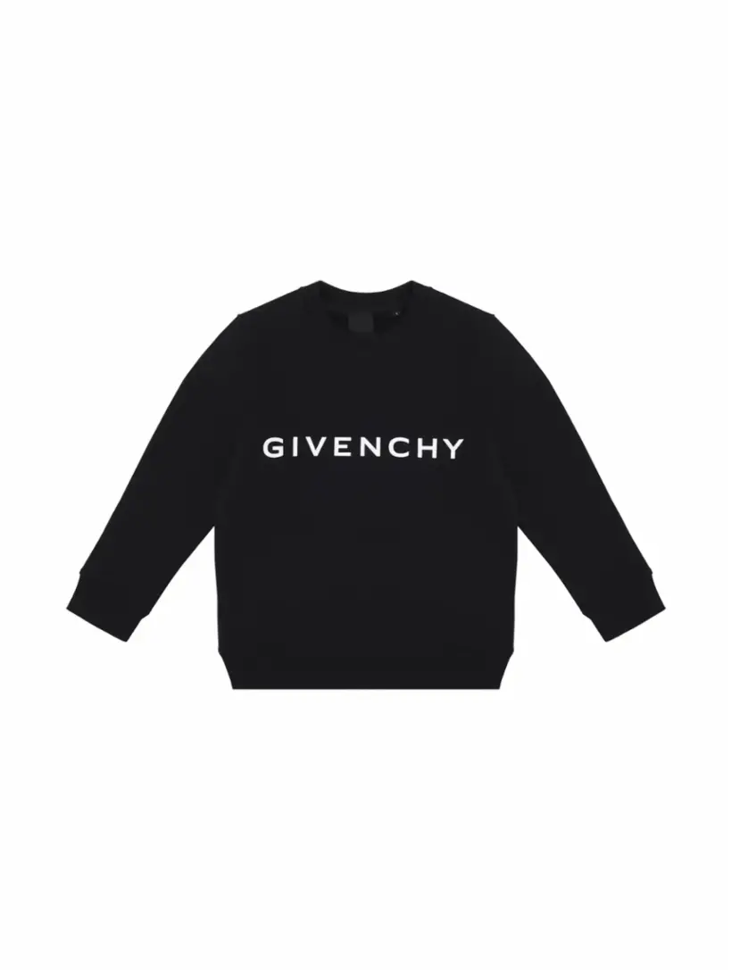 

Хлопковый свитшот с логотипом Givenchy, черный