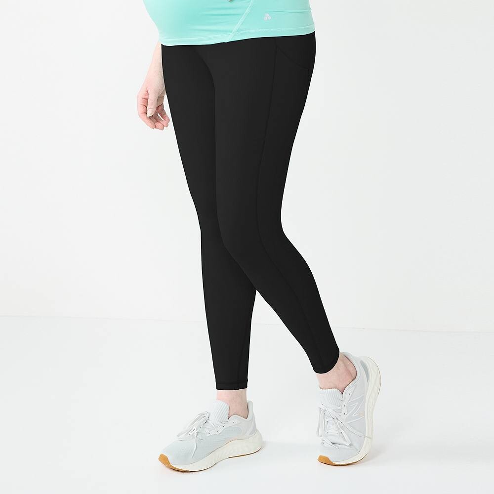 

Леггинсы Tek Gear Ultrastretch для беременных 7/8, цвет Mineral Black
