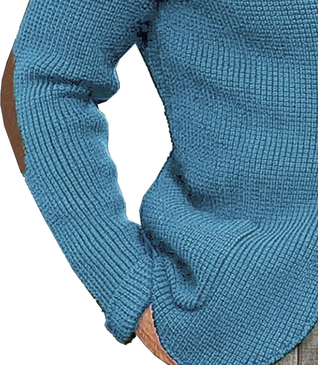 Мужской кардиган Slim Fit с воротником стойкой — фото 3