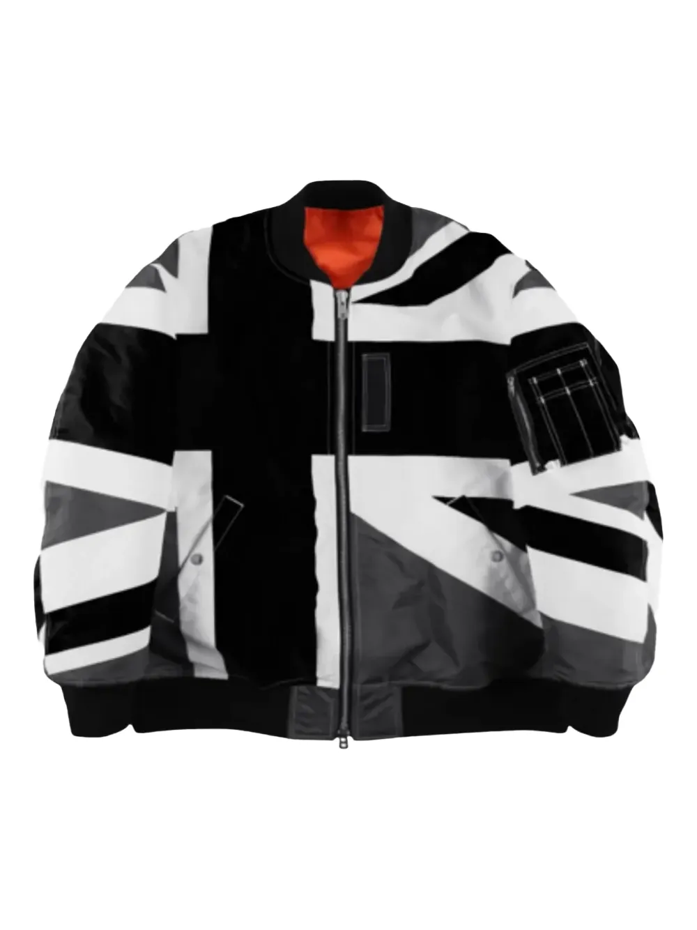 

Бомбер Union Jack Multi Takahiromiyashita The Soloist, черный