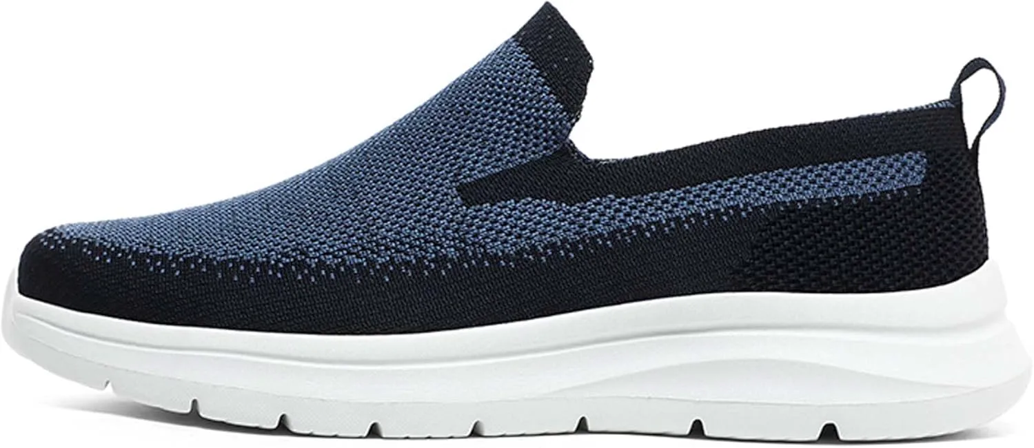 

Мужские премиум кроссовки для прогулок с сеткой, кроссовки с толстой подошвой, модные легкие кроссовки из сетки, повседневные уличные кроссовки, легкие, дышащие, удобные, мягкие, противоскользящие, прочные Vtiao, синий