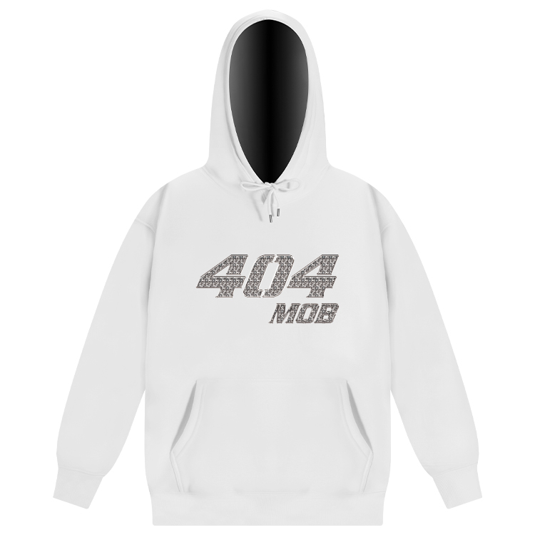 

Унисекс свитшот 404MOB GANG, белый