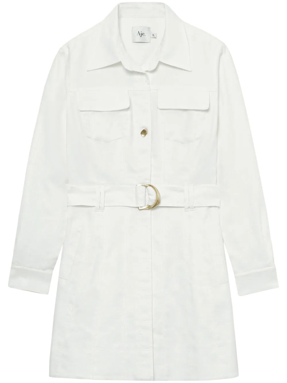 

Платье мини Cohort Aje, белый