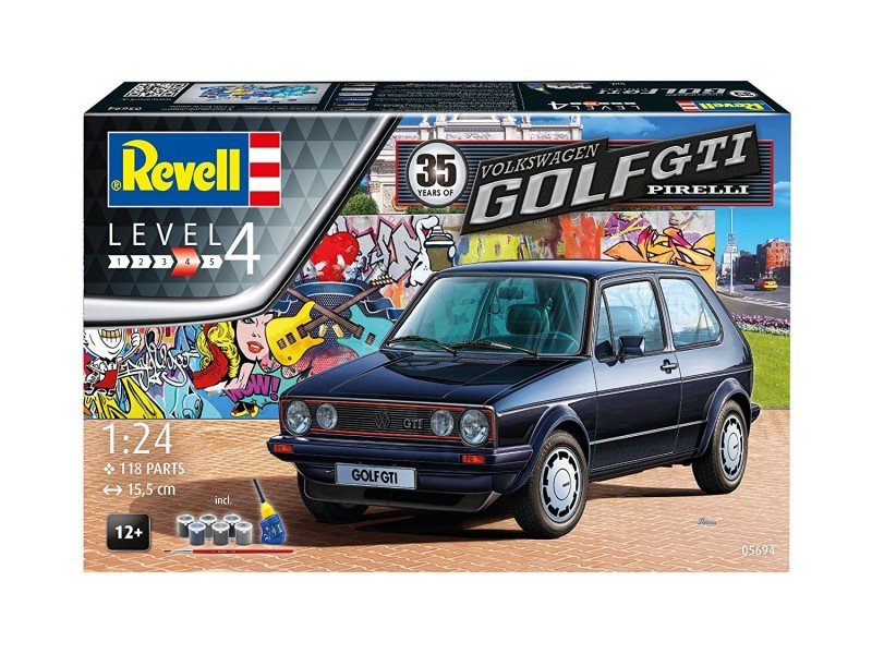 

Revell, 35 лет Vw Golf1, Подарочный набор, 12+