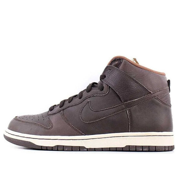 

Кроссовки dunk high premium 'brown' Nike, коричневый