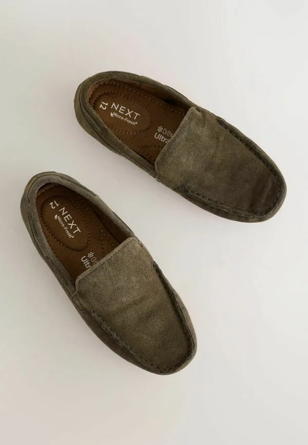 Мокасины Next, Suede Khaki — фото 3