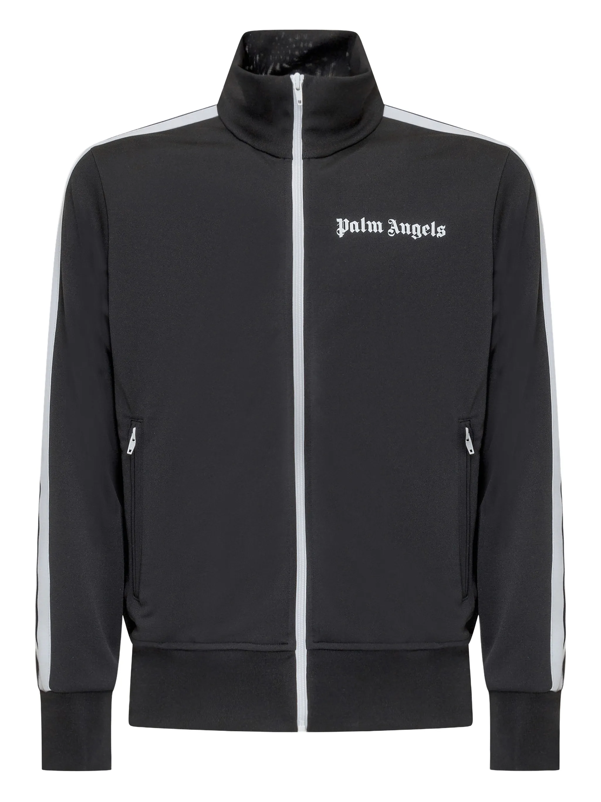

Куртка на молнии с полосками Palm Angels, черный
