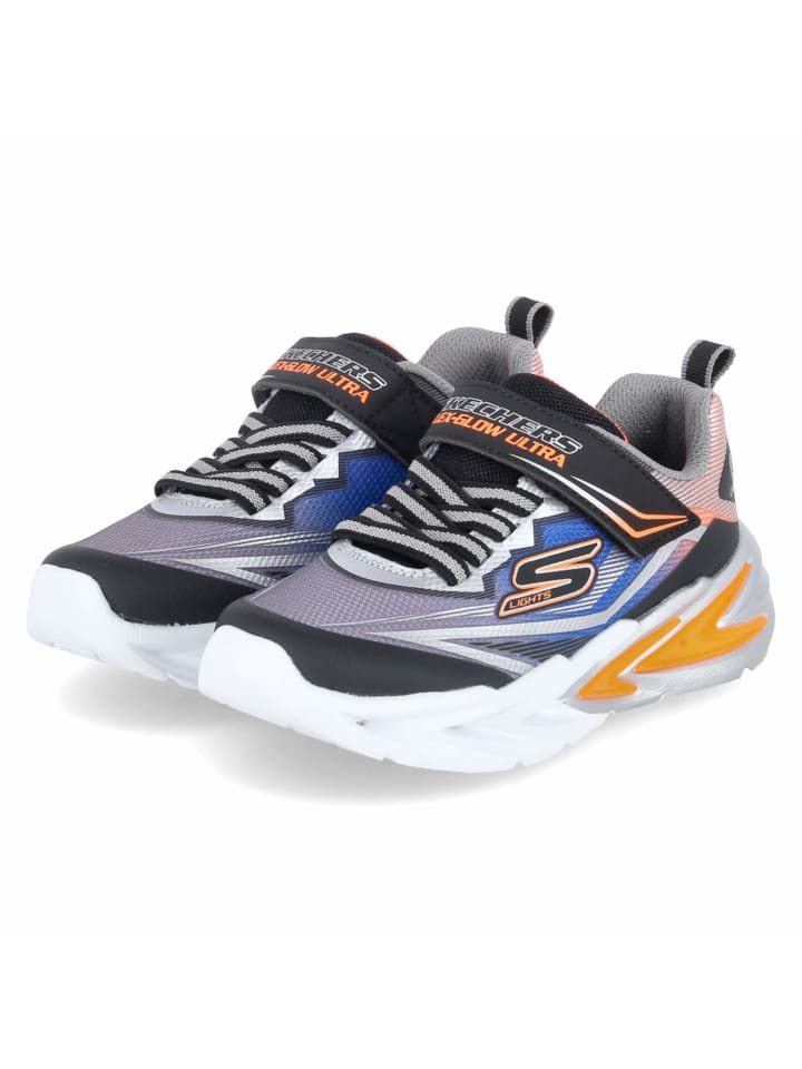 

Кроссовки на шнуровке Skechers, серый