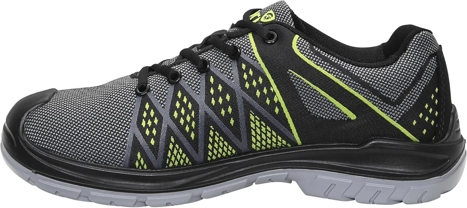 ELTEN Защитная обувь JORI jo_Flex Green Low ESD S1P для мужчин и женщин, текстильный стальной защитный носок, легкая спортивная модель — фото 3