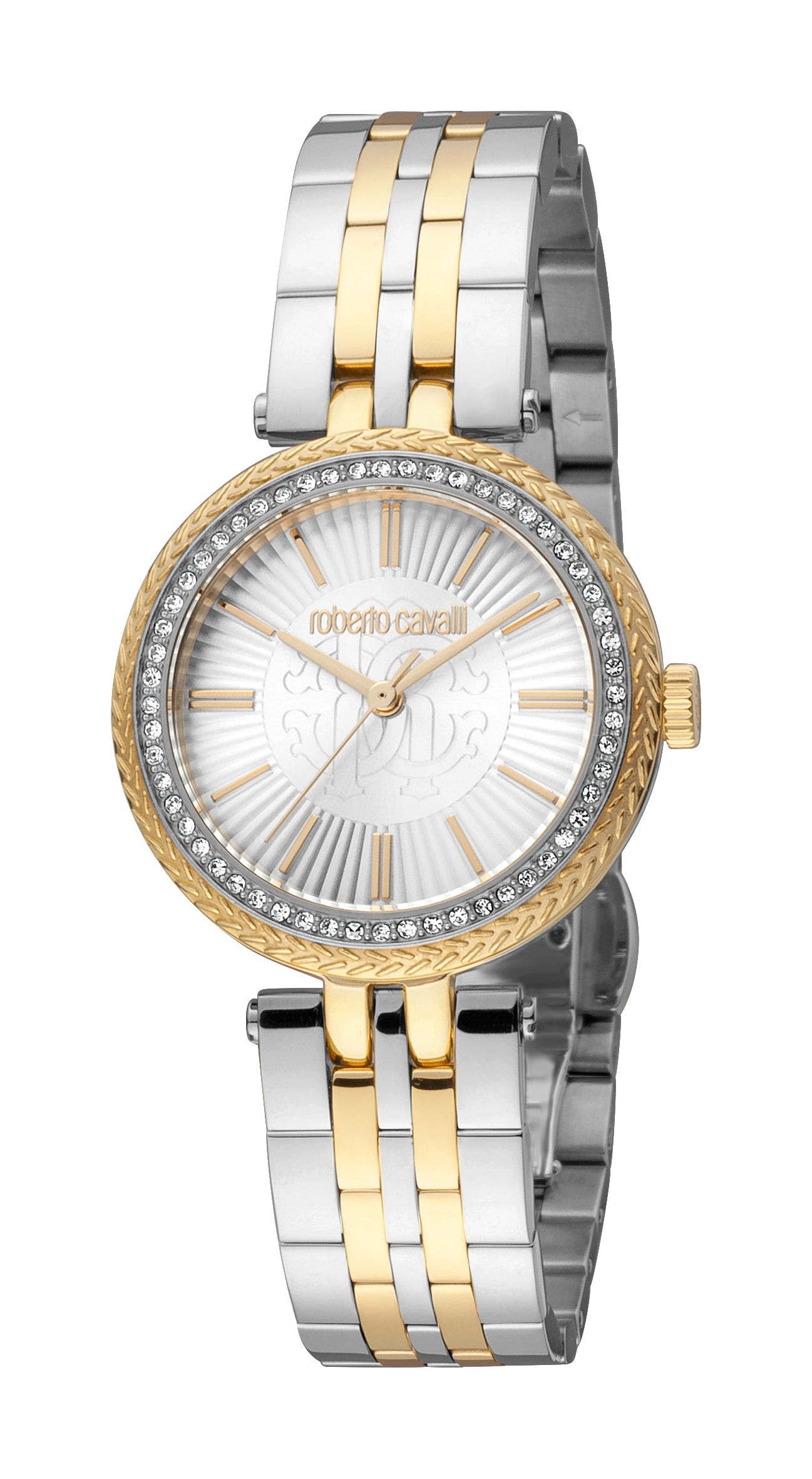 

Часы женские Roberto Cavalli, цвет two tone silver & gold