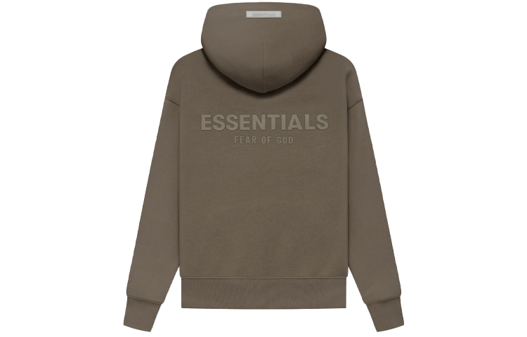 Детский свитшот Fear Of God Essentials, пшенично-коричневый — фото 3