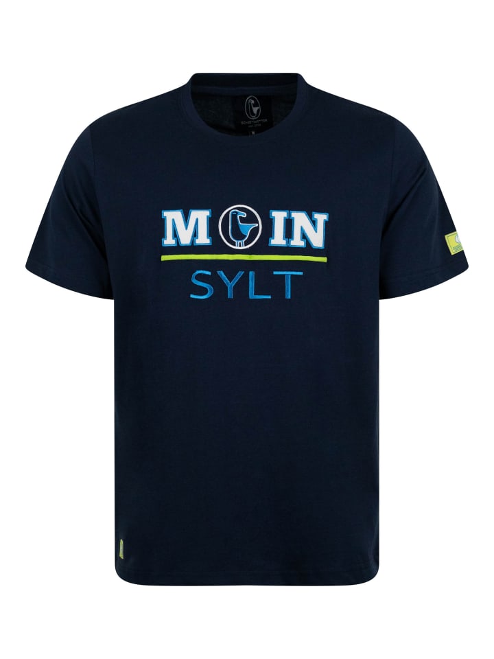 

SCHIETWETTER Футболка "Плохая погода" от Матти Мукша, темно-синего цвета, Синий, SCHIETWETTER Футболка "Плохая погода" от Матти Мукша, темно-синего цвета