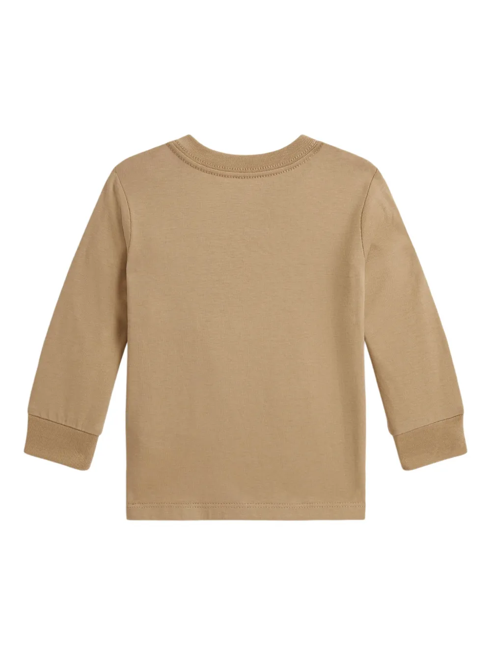 Футболка с длинными рукавами POLO RALPH LAUREN KIDS, коричневый — фото 2