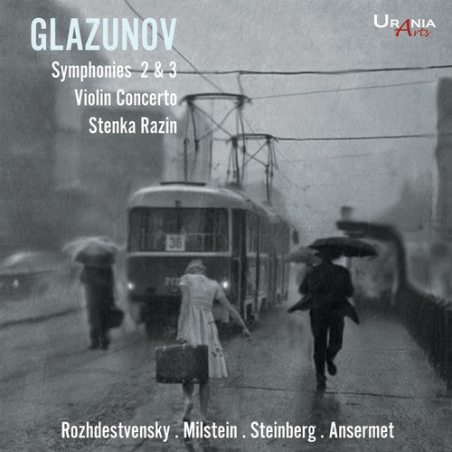 

CD диск Glazunov / Milstein / Steinberg / Ansermet: Alexandr Glazunov: Symphonies 2 & 3 Violin Concerto Stenka Razin