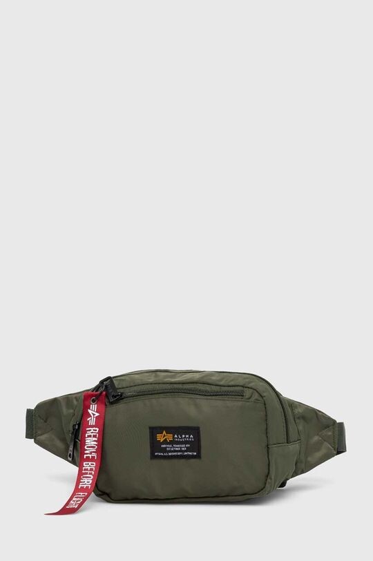 

Поясная сумка Alpha Industries, зеленый