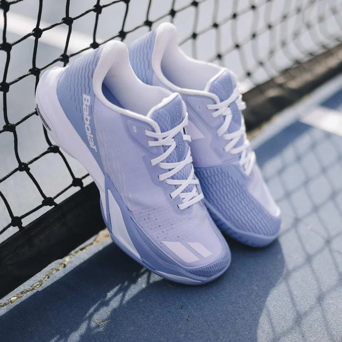 Кроссовки теннисные Babolat Jet Mach 4, цвет Lavender/White — фото 2