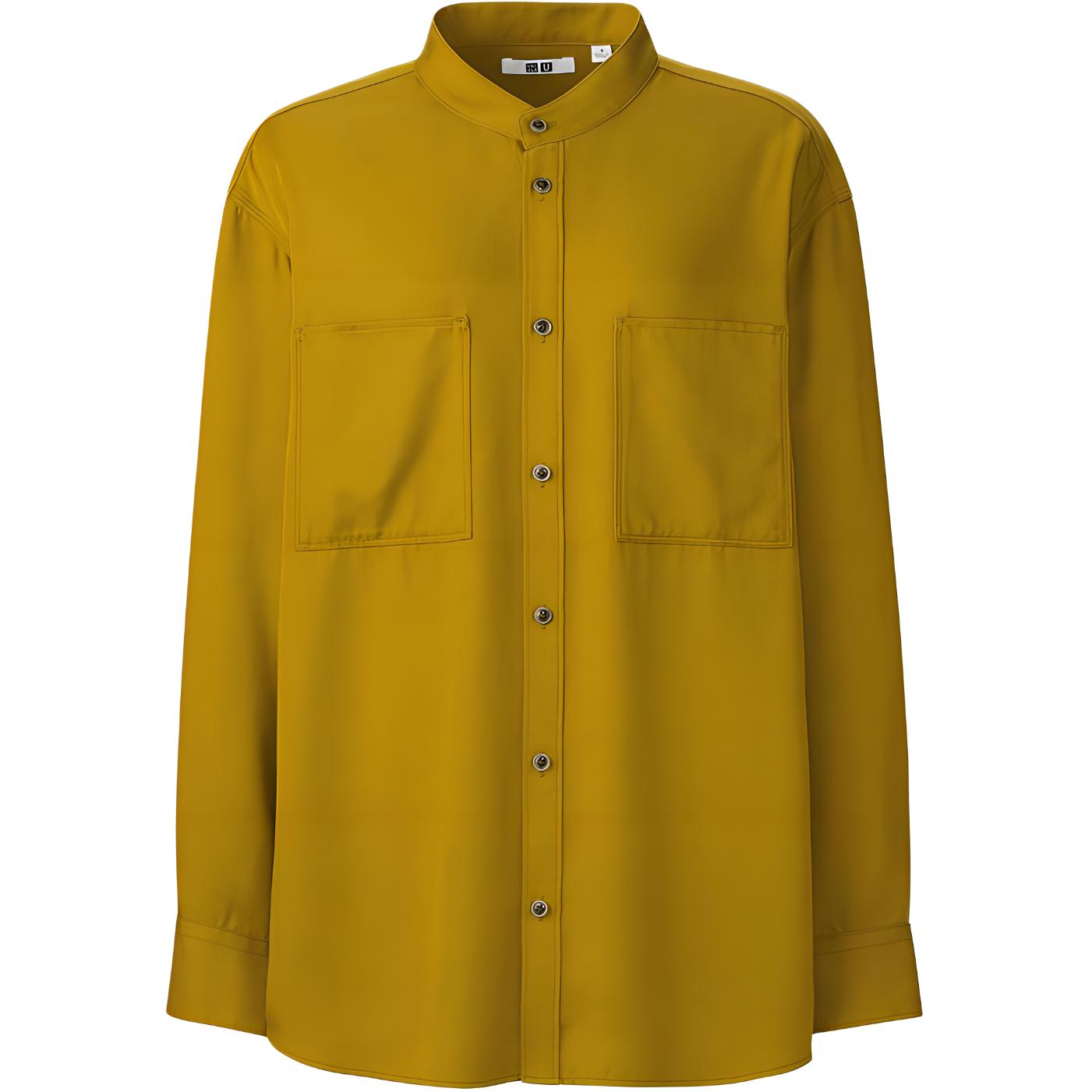 

U Collection Футболка женская горчичная UNIQLO