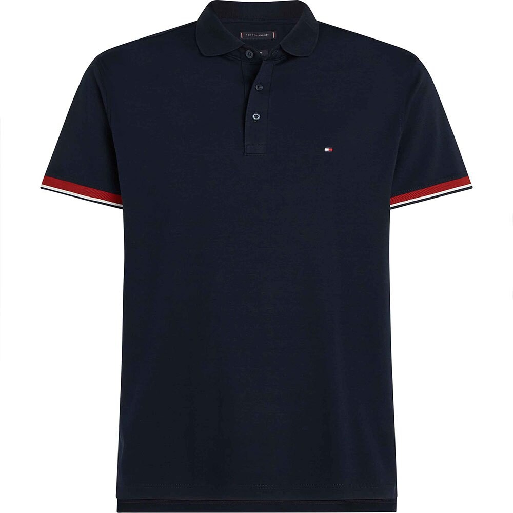 

Поло Tommy Hilfiger Interlock Detail Regular, синий