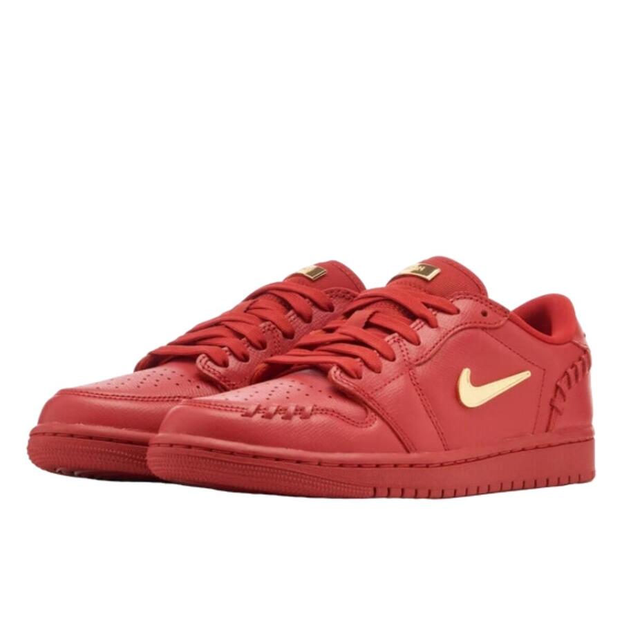 NIKE Кроссовки Air Jordan 1 Low: способ сделать их красными в спортзале — фото 2