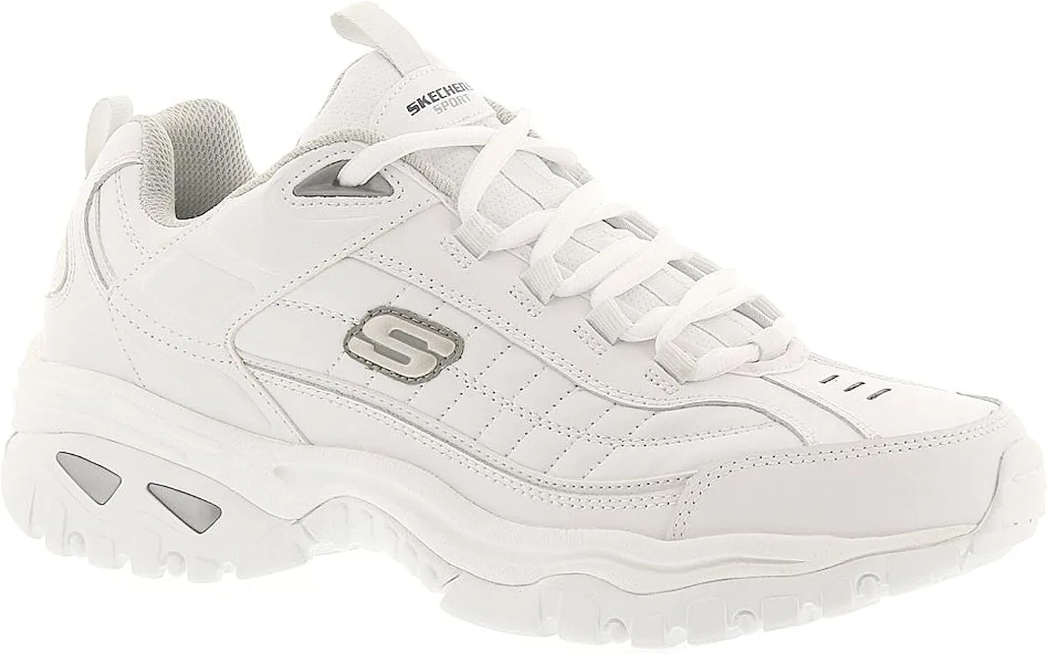 Мужские кроссовки Skechers Energy - After Burn на шнуровке, White Opulent Garden — фото 3