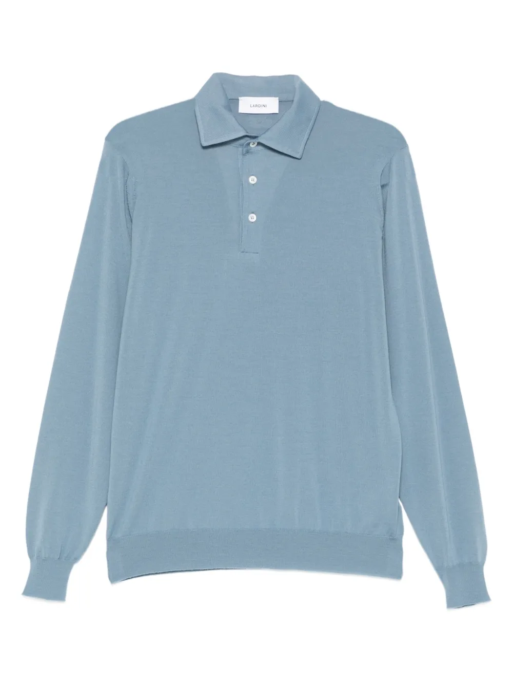 

Тонко вязаное поло Lardini, синий