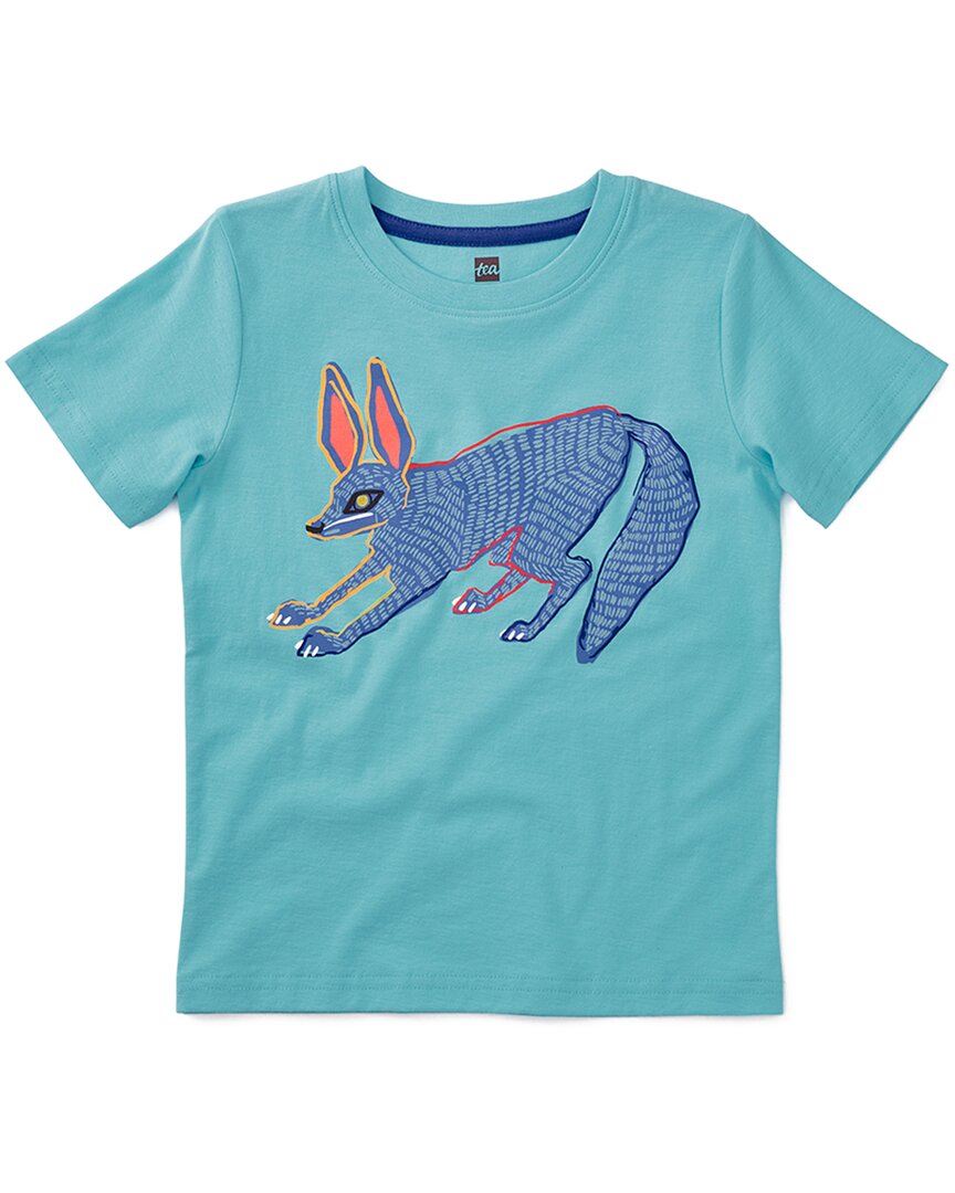 

Футболка с рисунком койота из коллекции чая Alebrije Tea Collection, синий