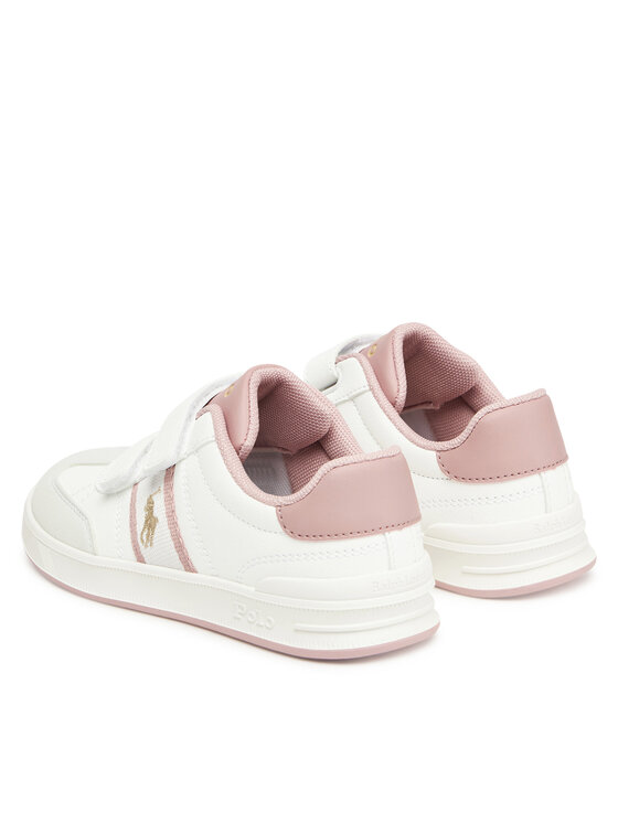 Кроссовки Heritage Court III T-Toe Ez RL03359101 Polo Ralph Lauren, белый — фото 3