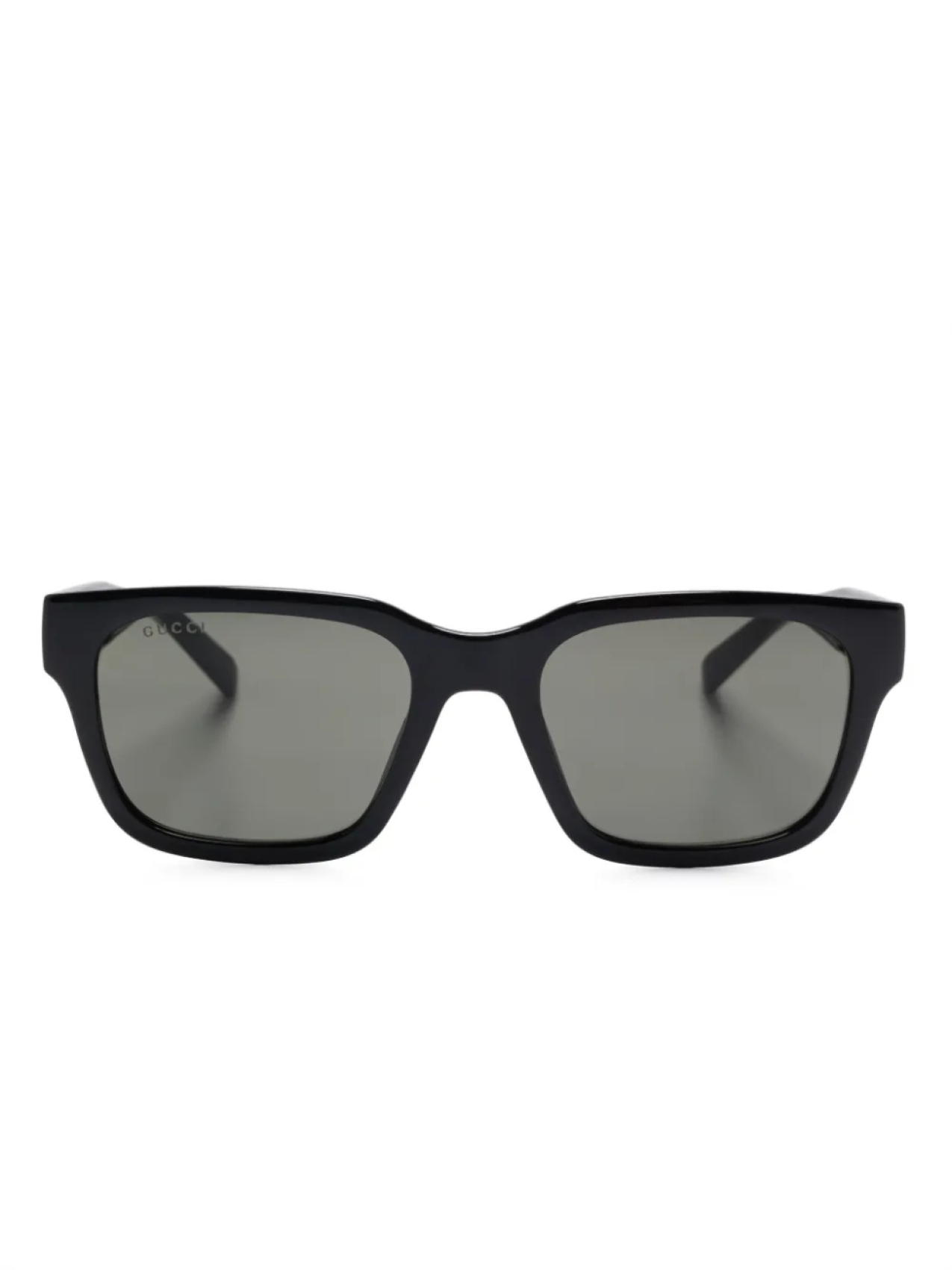 

Gucci Eyewear rectangle-frame солнцезащитные очки, черный