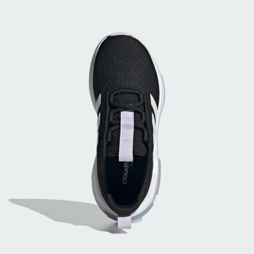 Кроссовки для мальчиков adidas Kids Racer Tr23 Slip On повседневные - черные — фото 2