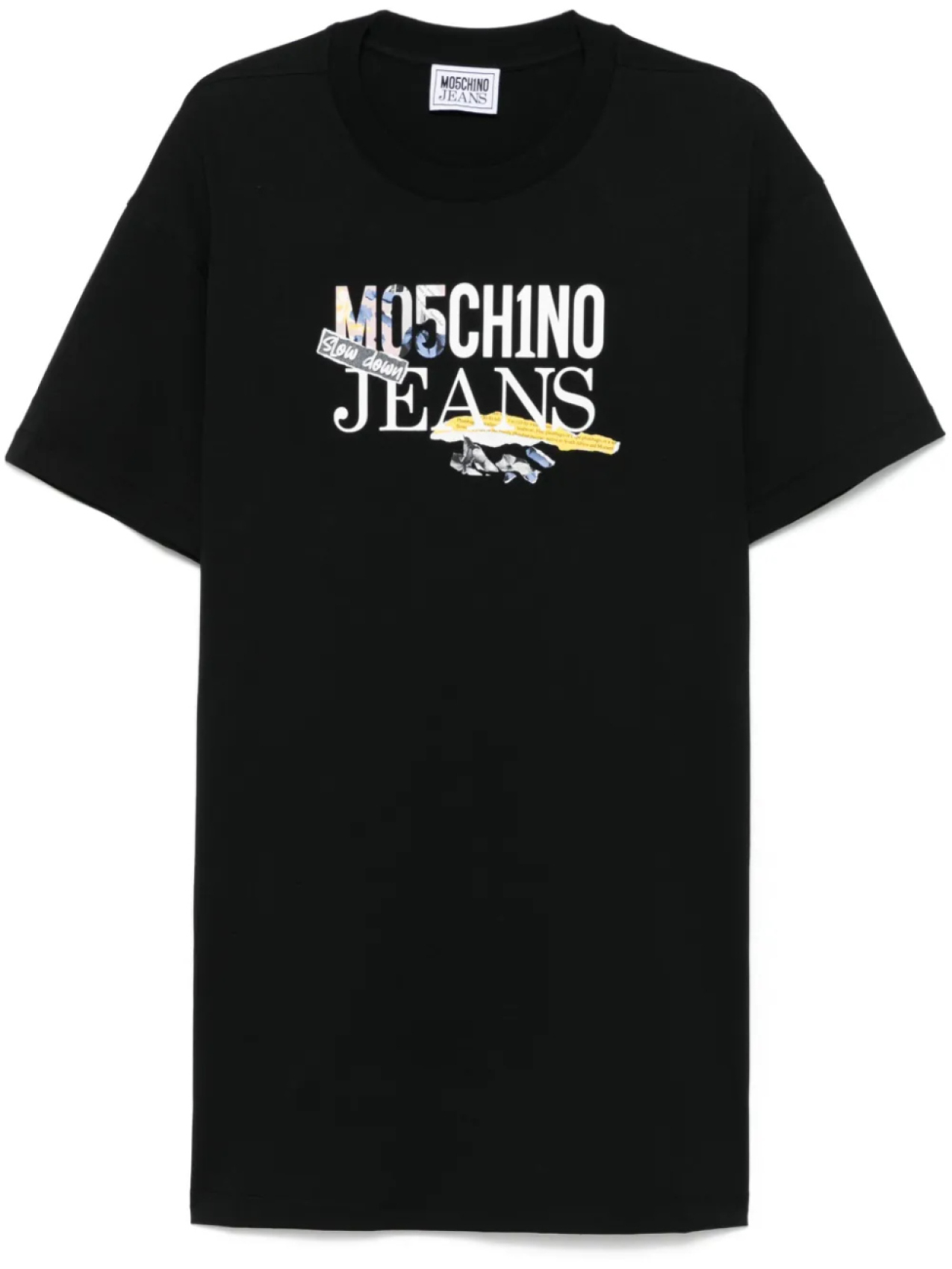 

Платье мини с логотипом MOSCHINO JEANS, черный