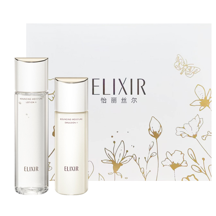 

Набор лосьона и эмульсии для упругости и увлажнения увлажняющий, антиоксидантный, отшелушивающий Water 170ml+Emulsion 130ml ELIXIR