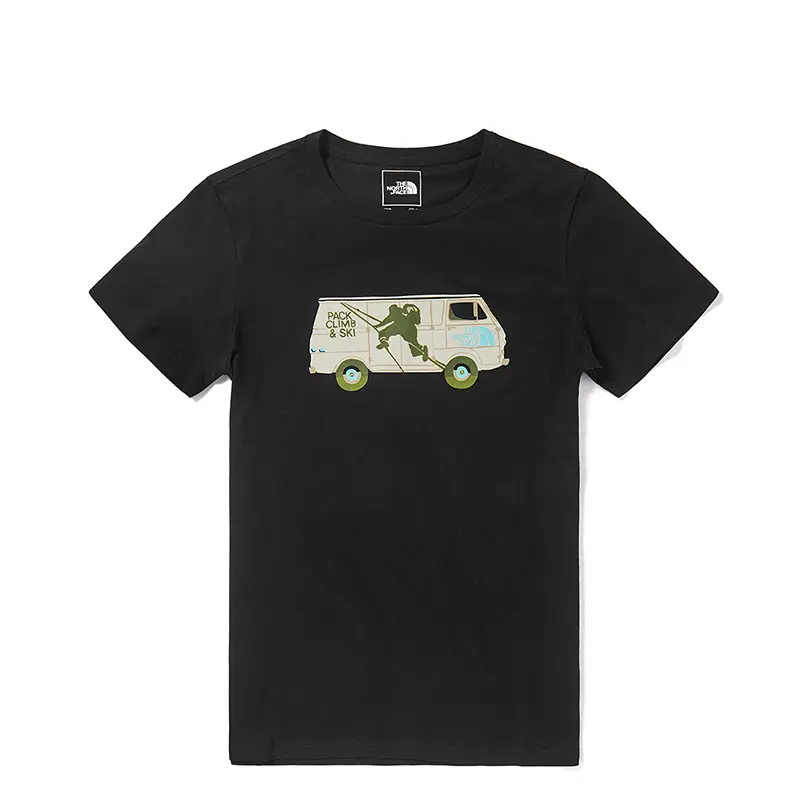 

Футболка мужская черная The North Face, черный