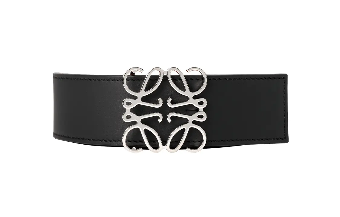 

Мужской кожаный ремень Loewe, черный/коричневый