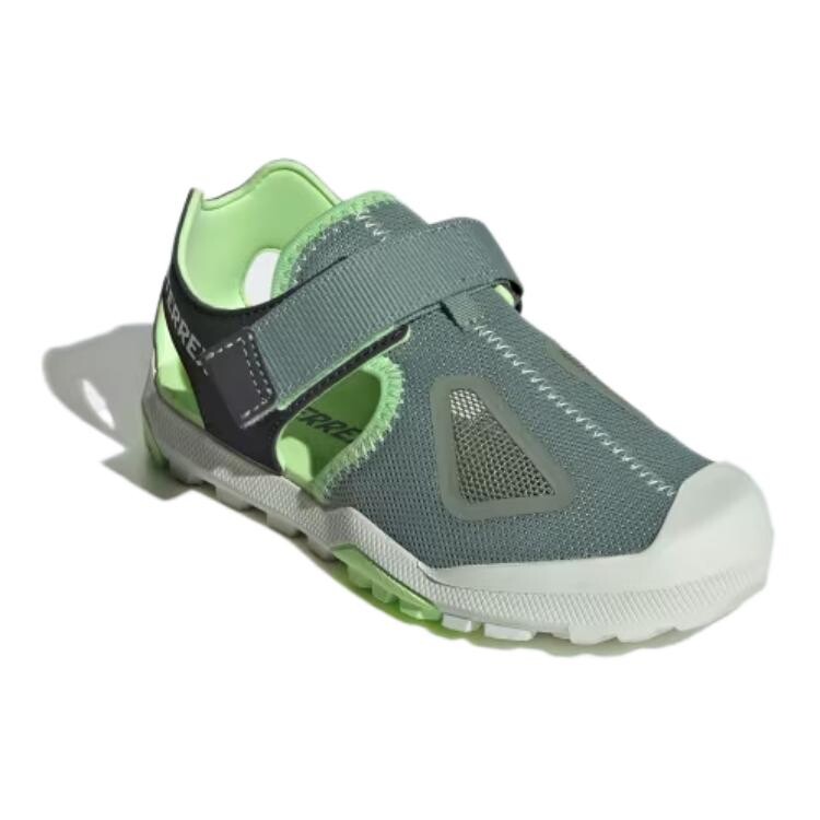 Сандалии детские Terrex Captain Toey 2.0 детские зеленые Adidas, зеленый — фото 3
