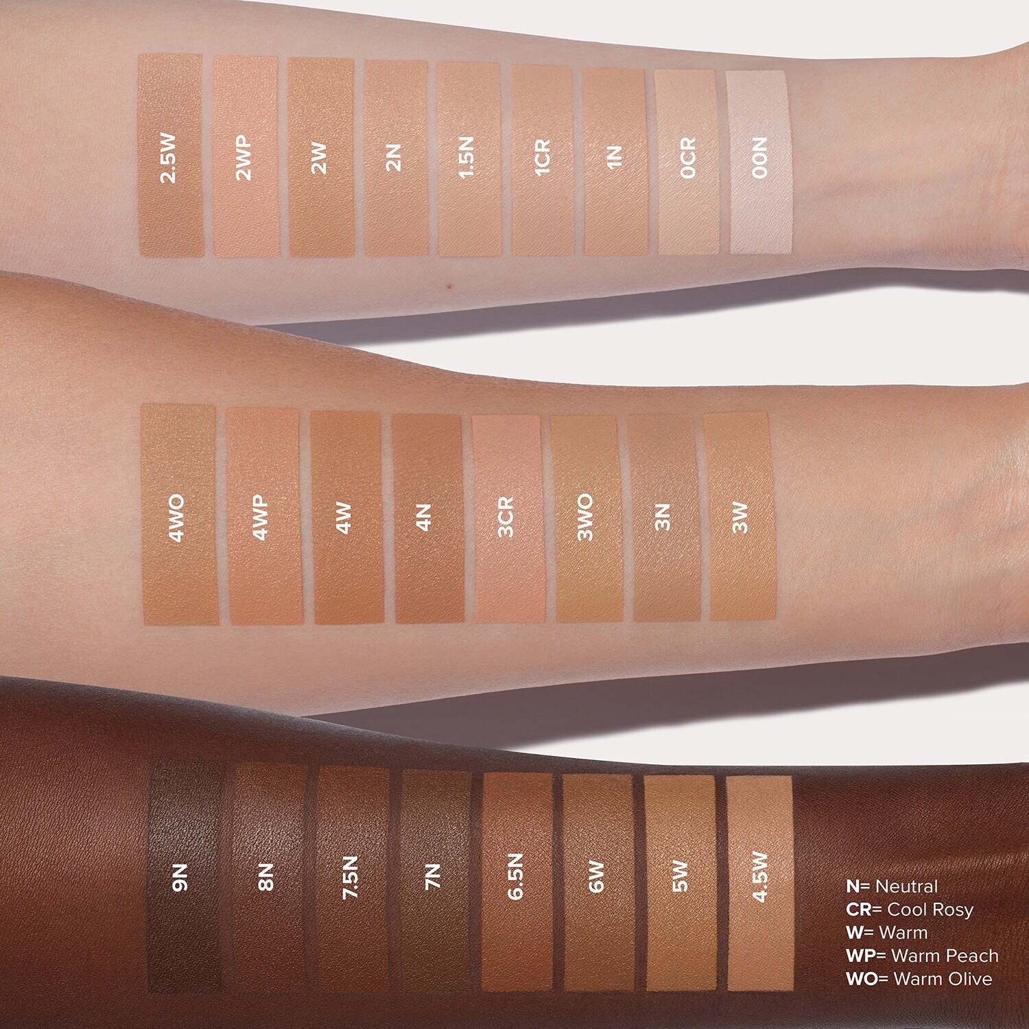 Тональная основа Impeccable Blurring Second-Skin Matte Foundation Anastasia Beverly Hills, Shade 25 - 9N (35 ml) — фото 3