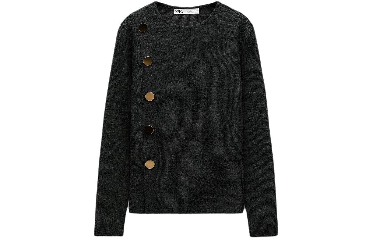 

Трикотаж женский средне-серый Zara