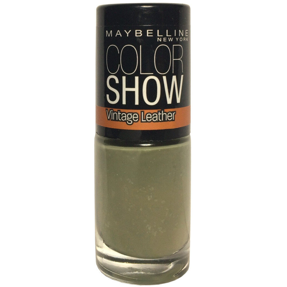 

Лак для ногтей Maybelline New York Colorshow Vintage Leather 208 Sage Staple Green
