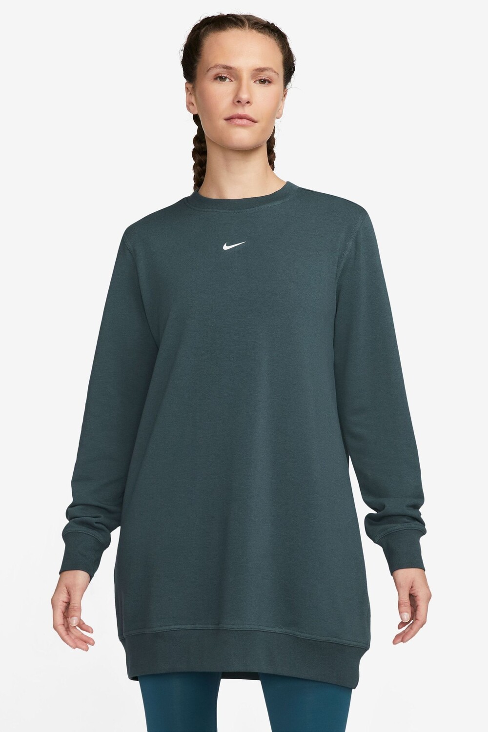 

One dri fit с кроем oversize Nike, зеленый